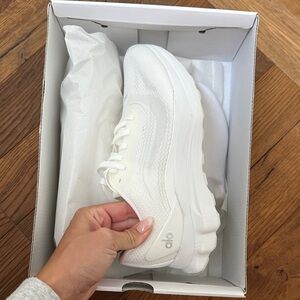 ALO Yoga White Athletic Shoes